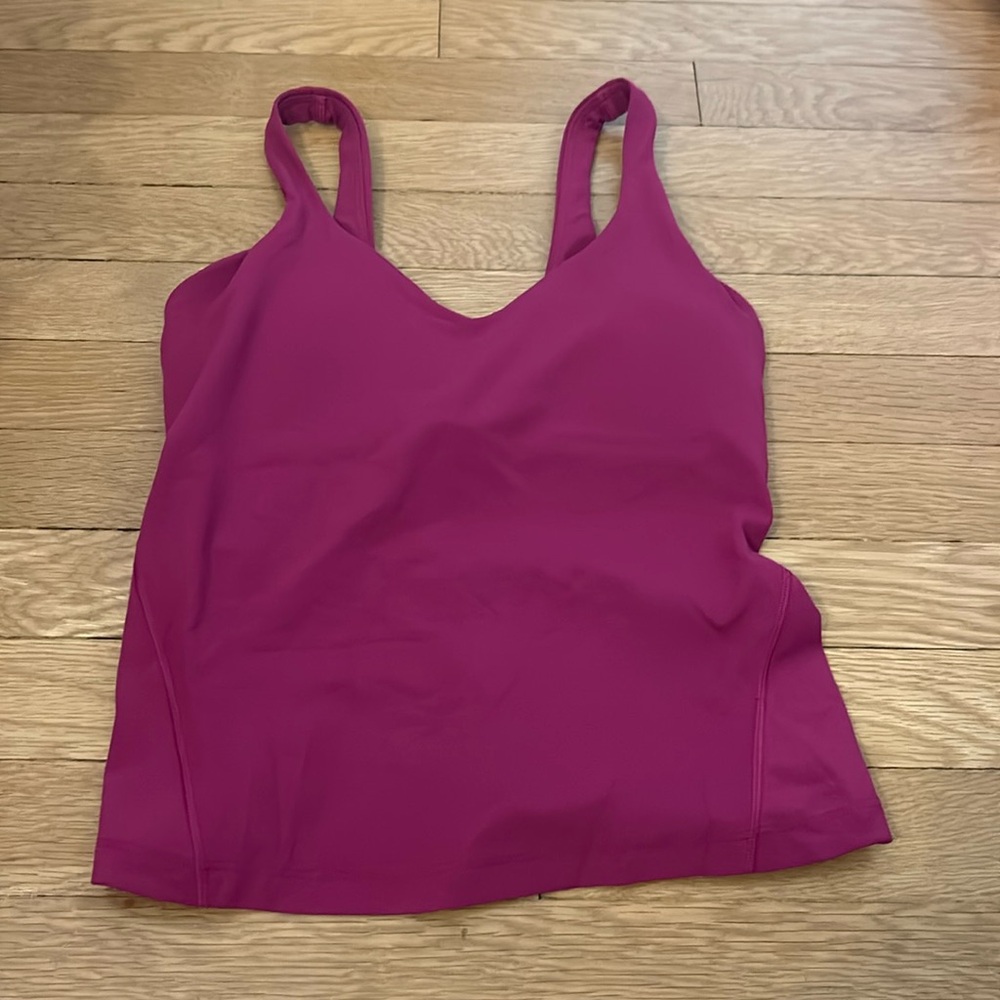 lululemon athletica Magenta Tank Top